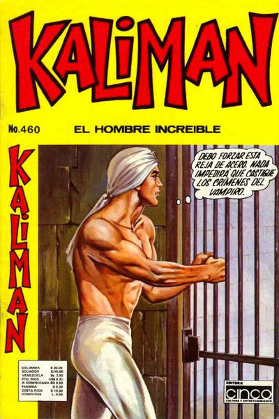 Cover for Kaliman (Editora Cinco, 1976 series) #460