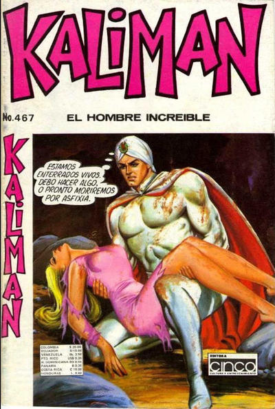 Cover for Kaliman (Editora Cinco, 1976 series) #467
