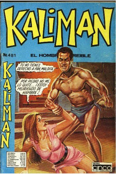 Cover for Kaliman (Editora Cinco, 1976 series) #481