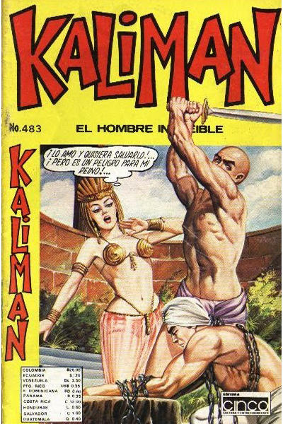 Cover for Kaliman (Editora Cinco, 1976 series) #483