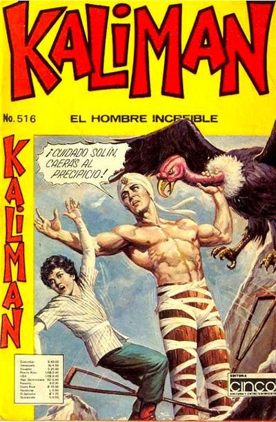 Cover for Kaliman (Editora Cinco, 1976 series) #516
