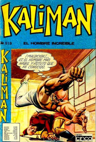 Cover for Kaliman (Editora Cinco, 1976 series) #519