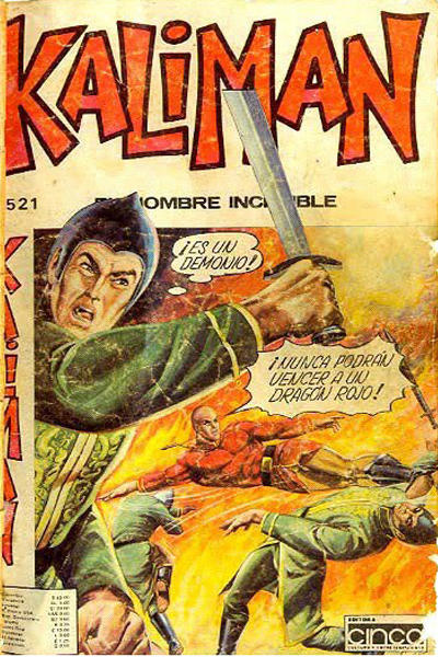Cover for Kaliman (Editora Cinco, 1976 series) #521