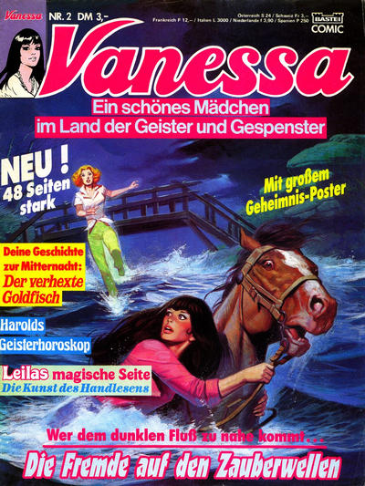 Cover for Vanessa (Bastei Verlag, 1990 series) #2