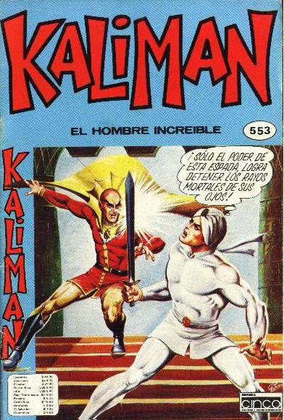 Cover for Kaliman (Editora Cinco, 1976 series) #553