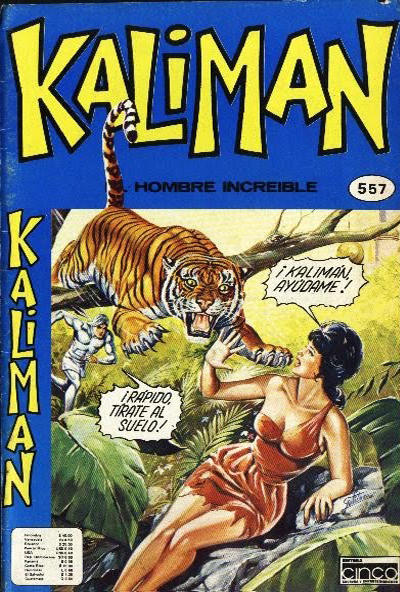Cover for Kaliman (Editora Cinco, 1976 series) #557