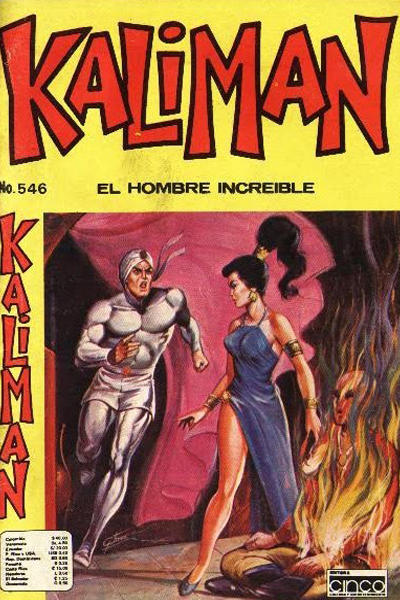 Cover for Kaliman (Editora Cinco, 1976 series) #546