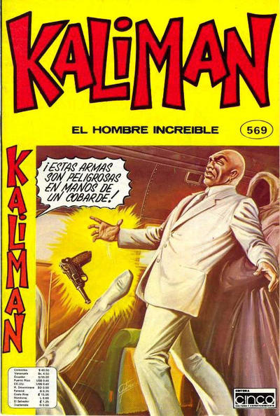 Cover for Kaliman (Editora Cinco, 1976 series) #569