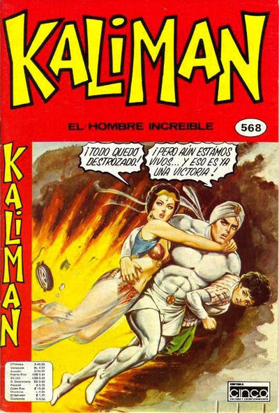 Cover for Kaliman (Editora Cinco, 1976 series) #568