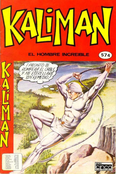 Cover for Kaliman (Editora Cinco, 1976 series) #574