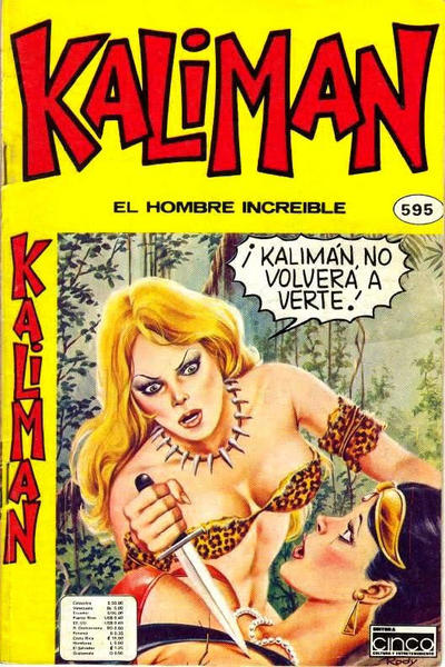 Cover for Kaliman (Editora Cinco, 1976 series) #595