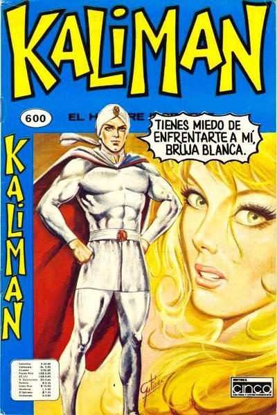 Cover for Kaliman (Editora Cinco, 1976 series) #600