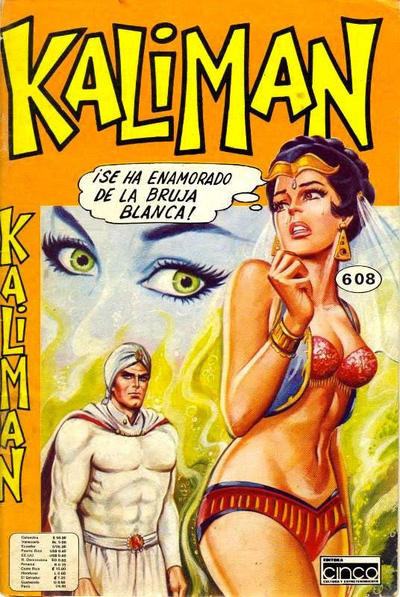 Cover for Kaliman (Editora Cinco, 1976 series) #608