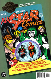 Cover for Millennium Edition: All Star Comics No. 8 (DC, 2001 series) [Direct Sales]