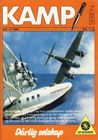 Cover for Kamp-serien (Serieforlaget / Se-Bladene / Stabenfeldt, 1964 series) #4/1989