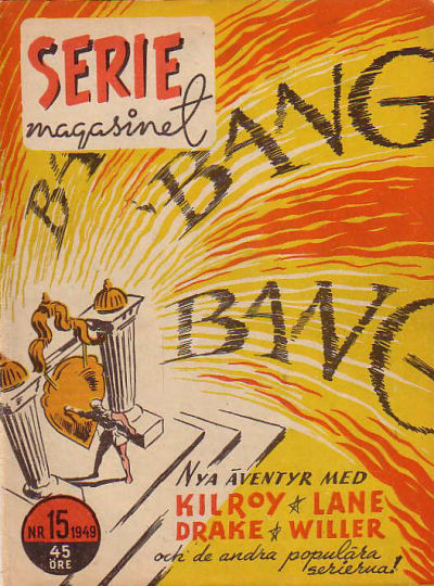 Cover for Seriemagasinet (Centerförlaget, 1948 series) #15/1949