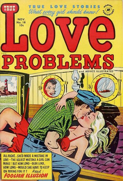 Cover for True Love Problems and Advice Illustrated (Harvey, 1949 series) #18