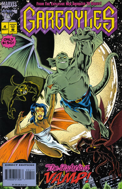 Cover for Gargoyles (Marvel, 1995 series) #4 [Direct Edition]