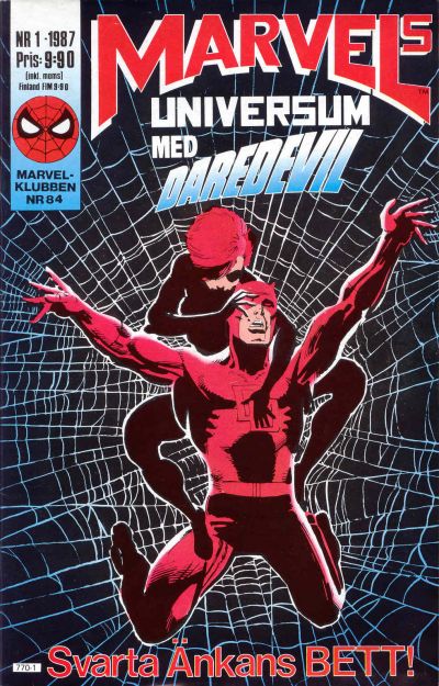 Cover for Marvels universum (Semic, 1987 series) #1/1987
