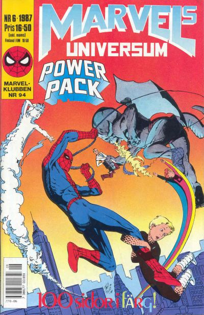 Cover for Marvels universum (Semic, 1987 series) #6/1987