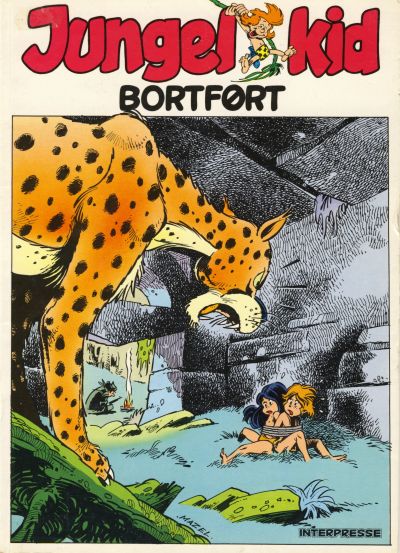 Cover for Jungel Kid (Interpresse, 1981 series) #4 - Bortført
