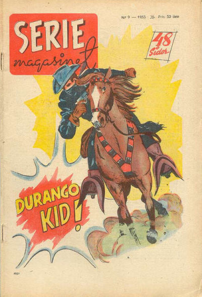 Cover for Seriemagasinet (Centerförlaget, 1948 series) #9/1953