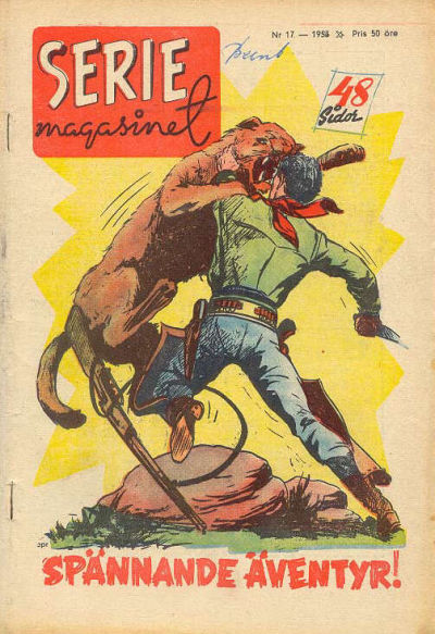 Cover for Seriemagasinet (Centerförlaget, 1948 series) #17/1953