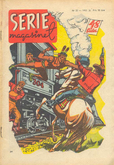 Cover for Seriemagasinet (Centerförlaget, 1948 series) #22/1953