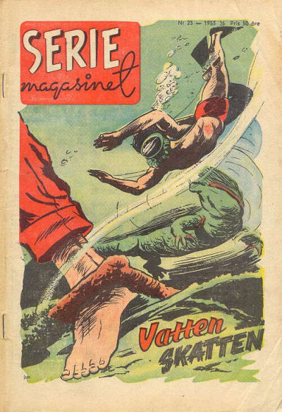 Cover for Seriemagasinet (Centerförlaget, 1948 series) #23/1953