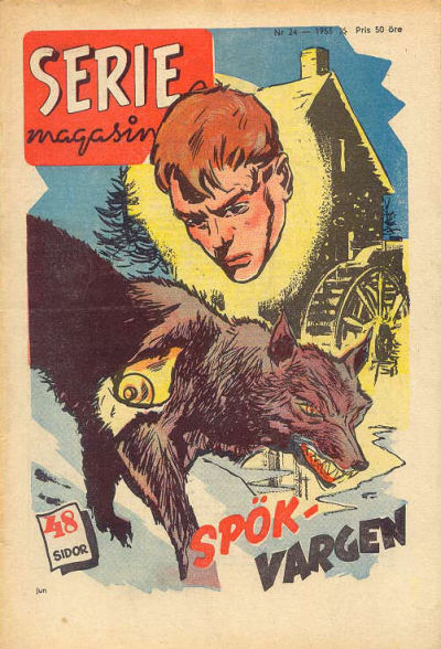 Cover for Seriemagasinet (Centerförlaget, 1948 series) #24/1953