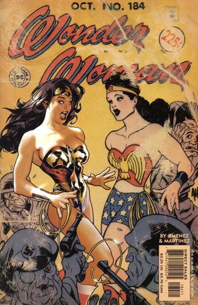 Cover for Wonder Woman (DC, 1987 series) #184 [Direct Sales]