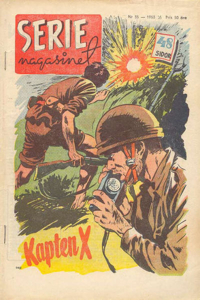 Cover for Seriemagasinet (Centerförlaget, 1948 series) #35/1953