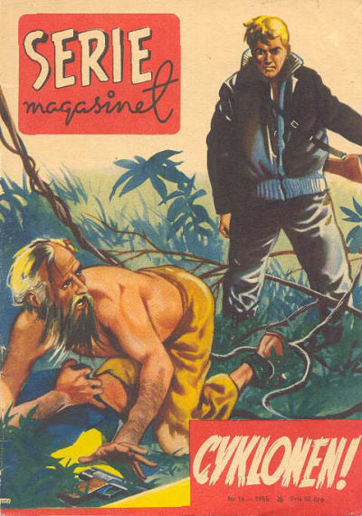 Cover for Seriemagasinet (Centerförlaget, 1948 series) #16/1955