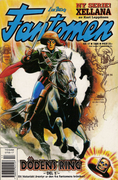 Cover for Fantomen (Egmont, 1997 series) #17/1998