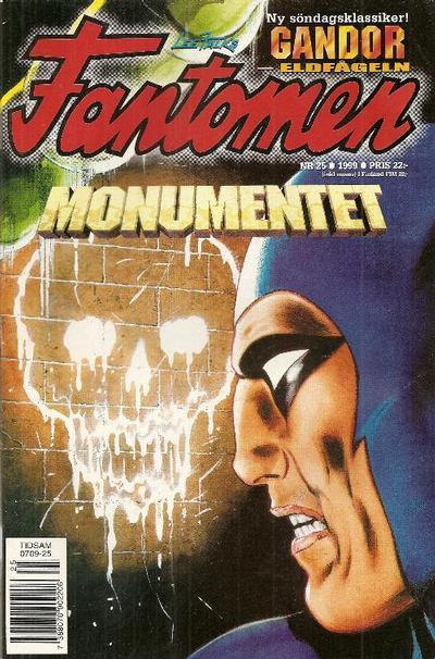 Cover for Fantomen (Egmont, 1997 series) #25/1999