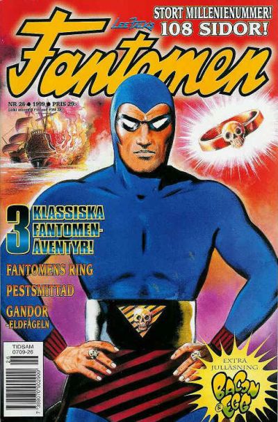 Cover for Fantomen (Egmont, 1997 series) #26/1999