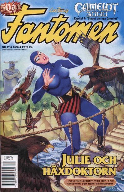 Cover for Fantomen (Egmont, 1997 series) #17/2000