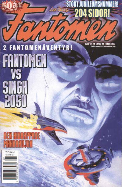 Cover for Fantomen (Egmont, 1997 series) #21/2000