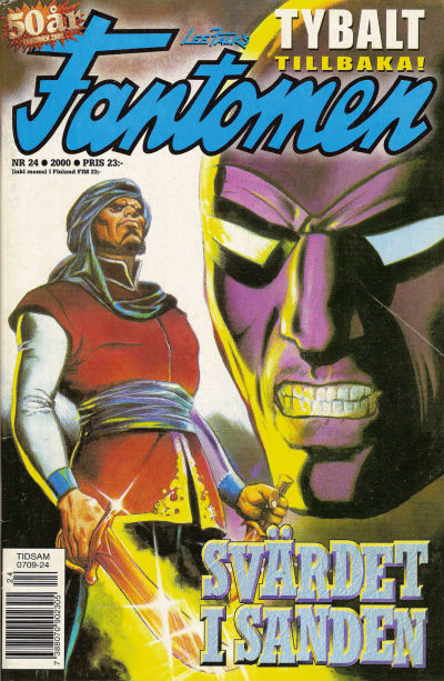 Cover for Fantomen (Egmont, 1997 series) #24/2000