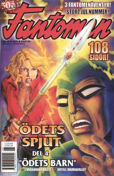 Cover for Fantomen (Egmont, 1997 series) #26/2000