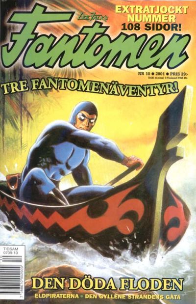 Cover for Fantomen (Egmont, 1997 series) #10/2001
