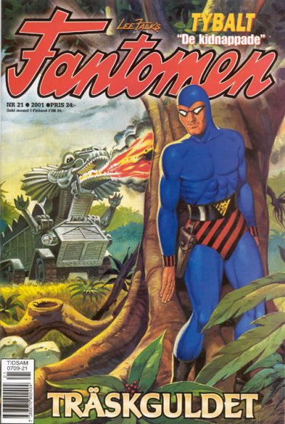Cover for Fantomen (Egmont, 1997 series) #21/2001