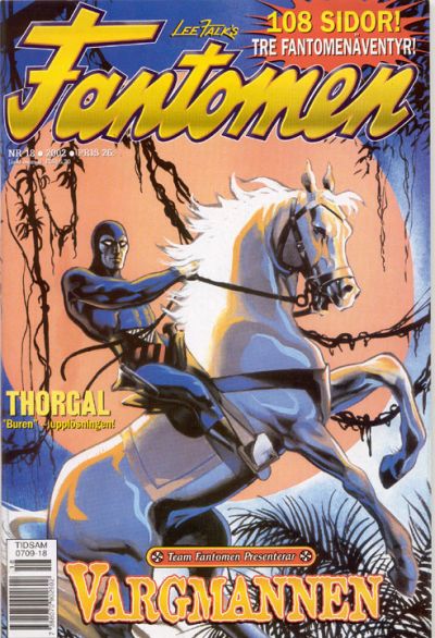 Cover for Fantomen (Egmont, 1997 series) #18/2002