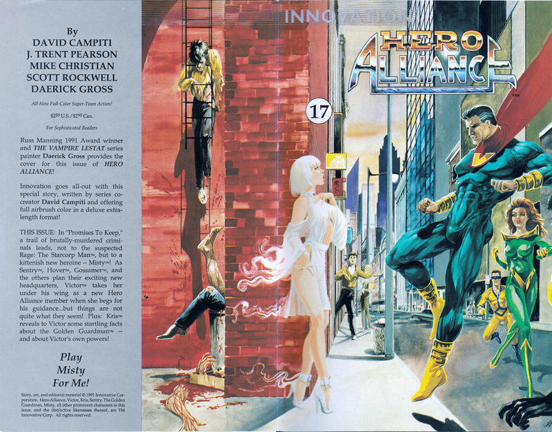 Cover for Hero Alliance (Innovation, 1989 series) #17