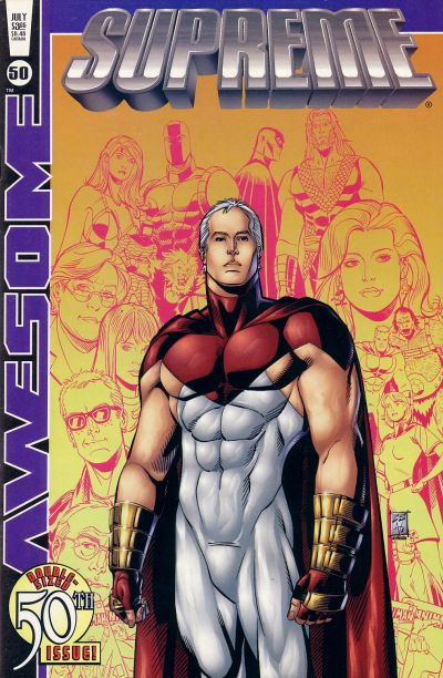 Cover for Supreme (Awesome, 1997 series) #50 [Sprouse Cover]