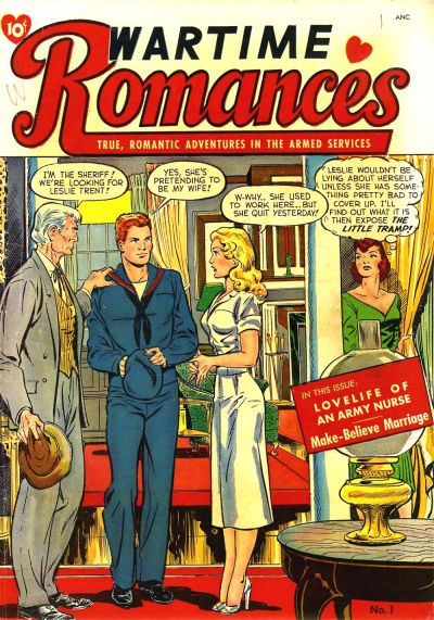 Cover for Wartime Romances (St. John, 1951 series) #1