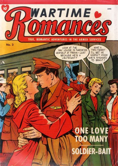 Cover for Wartime Romances (St. John, 1951 series) #3