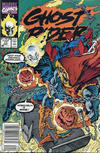 Cover for Ghost Rider (Marvel, 1990 series) #17 [Newsstand]