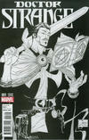 Cover Thumbnail for Doctor Strange (2015 series) #1 [Incentive Joe Quesada Black and White Variant]