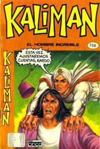 Cover Thumbnail for Kaliman (Editora Cinco, 1976 series) #738
